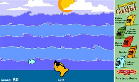 [TOMT] Goldfish Crackers Flash Game that the .